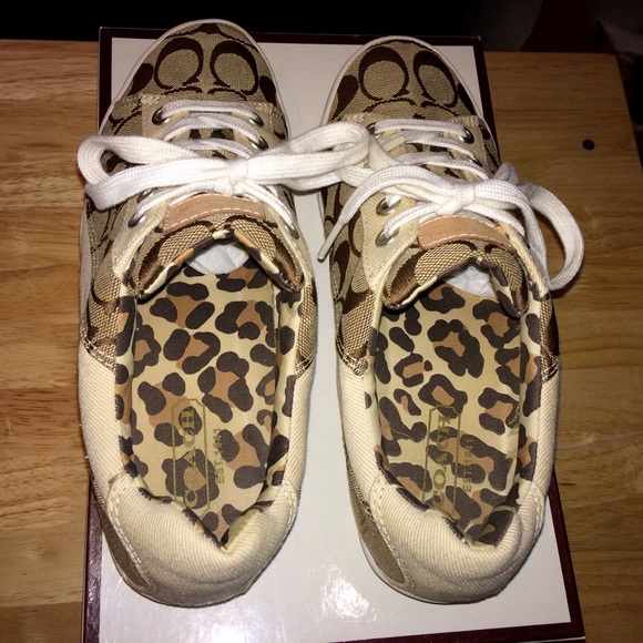 Coach Classic Canvas Sneakers - Picture 6 of 8